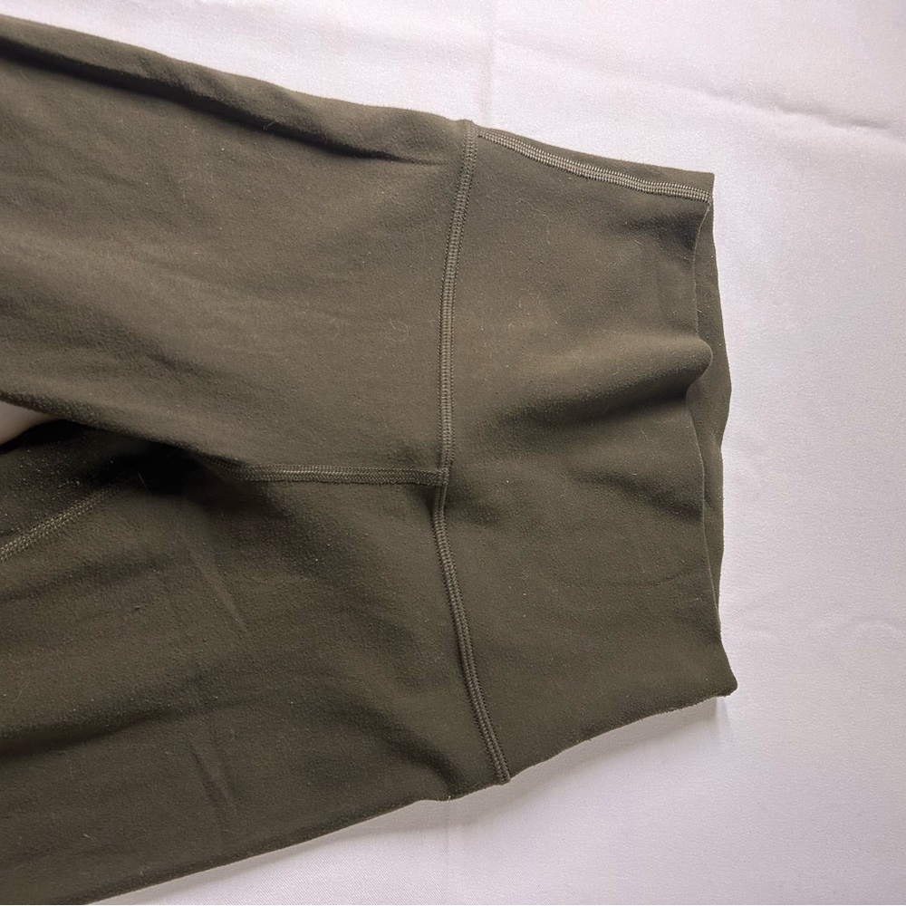 Lululemon leggings Olive Green High-Waisted Leggings 0 - Picture 9 of 9